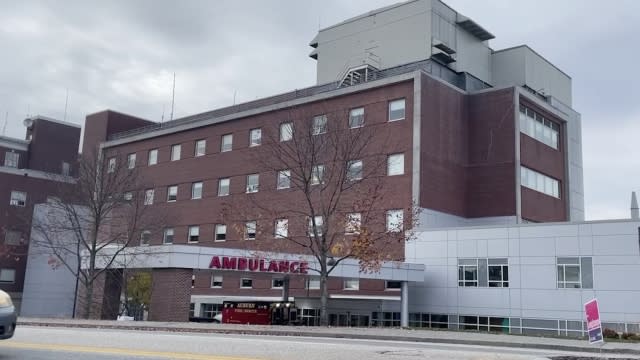 The outside of a hospital