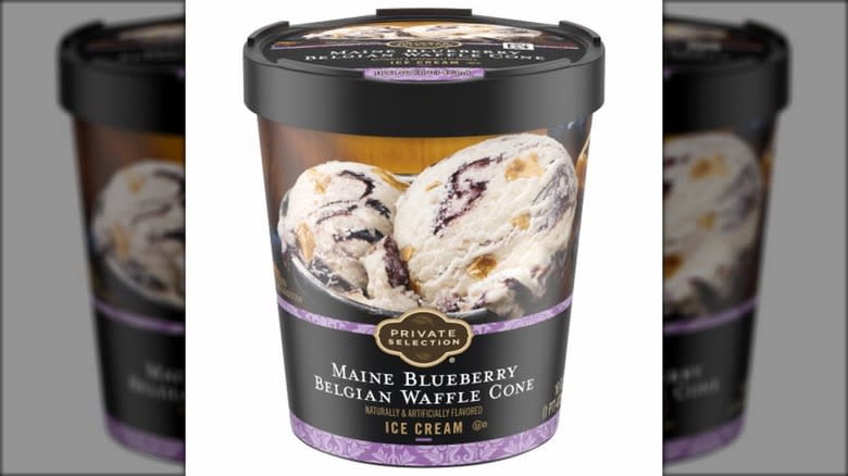 maine blueberry ice cream