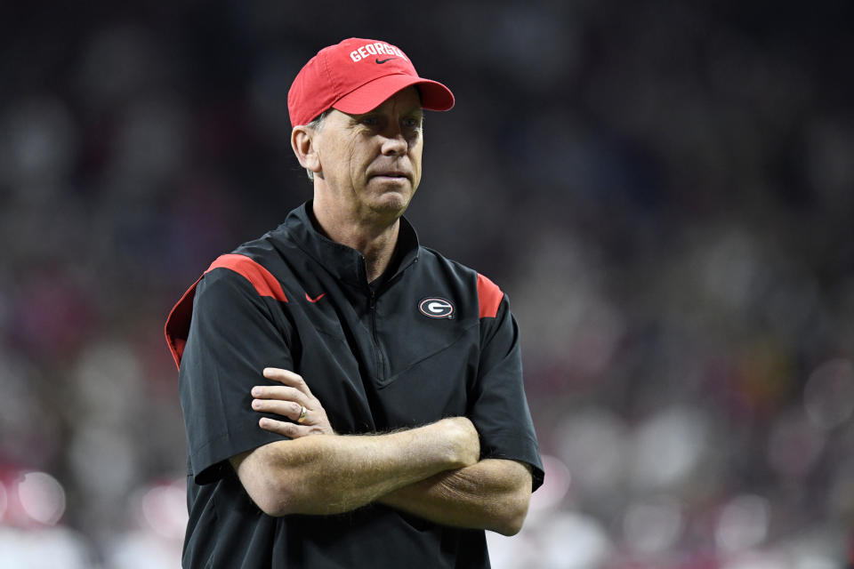 Todd Monken dohlížel na vývoj ofenzívy, která vyhrála National Championship.  (Michael Aliu/Icon Sportswire přes Getty Images)