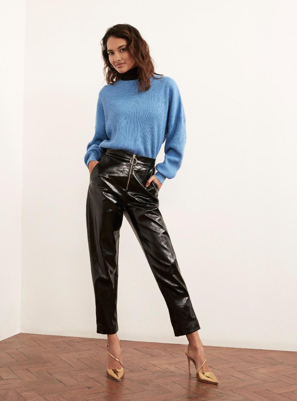 Kitri Eleonora Vinyl Trousers (Photo: Kitri)