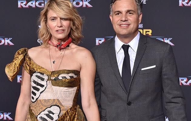 Mark, and his wife Sunrise Coigney, who he has been married to for 17 years. Source: Getty