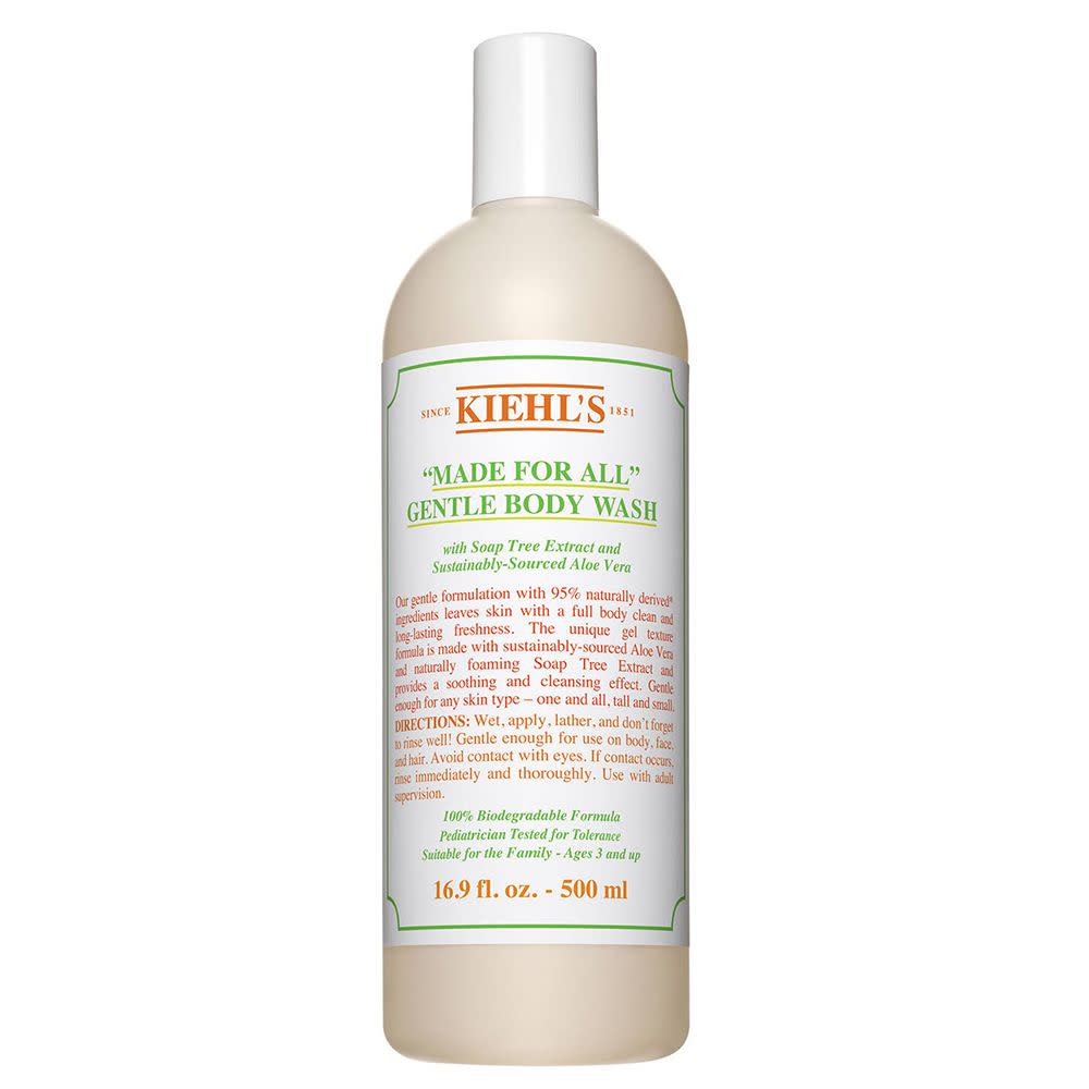 <p><a href="https://go.redirectingat.com?id=74968X1596630&url=https%3A%2F%2Fwww.kiehls.com%2Fbody%2Fview-all-body%2F%25E2%2580%259Cmade-for-all%25E2%2580%259D-gentle-body-cleanser%2FKHL245.html&sref=https%3A%2F%2Fwww.menshealth.com%2Fgrooming%2Fg31134888%2Fbest-body-wash-for-men%2F" rel="nofollow noopener" target="_blank" data-ylk="slk:Shop Now;elm:context_link;itc:0;sec:content-canvas" class="link rapid-noclick-resp">Shop Now</a></p><p>"Made for All” Gentle Body Cleanser</p><p>kiehls.com</p><p>$30.00</p>