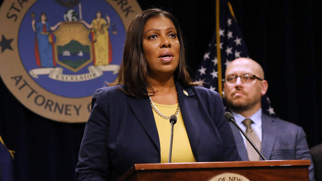 New York Attorney General Letitia James. (Photo by Spencer Platt/Getty Images)