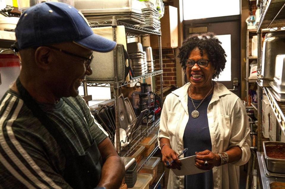 The Star’s Mara Rose Williams, assistant managing editor for race and equity issues, has been bringing her family to Blue Nile Cafe since her now grown sons were very young. Meeting restaurant owner Daniel Fikru in the Blue Nile kitchen was a first and a treat.