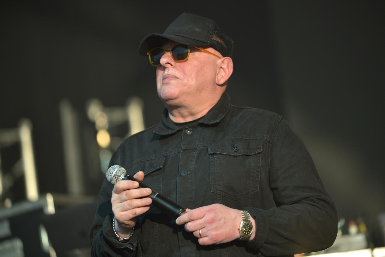 Shaun Ryder of the Happy Mondays performs live on stage during the second day of Penn Fest at The Big Park on July 20, 2019 in Penn Street, Buckinghamshire. (Photo by Jim Dyson/Getty Images)