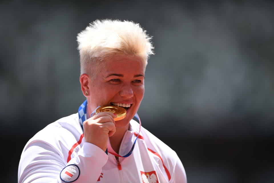 Poland's took four gold, five silver, and five bronze. Anita Wlodarczyk dominated the women's hammer throw to take gold.