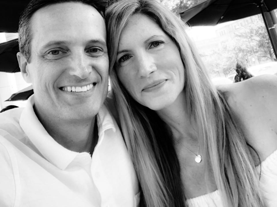A recent photograph of Ryan and Lisa McCarty.