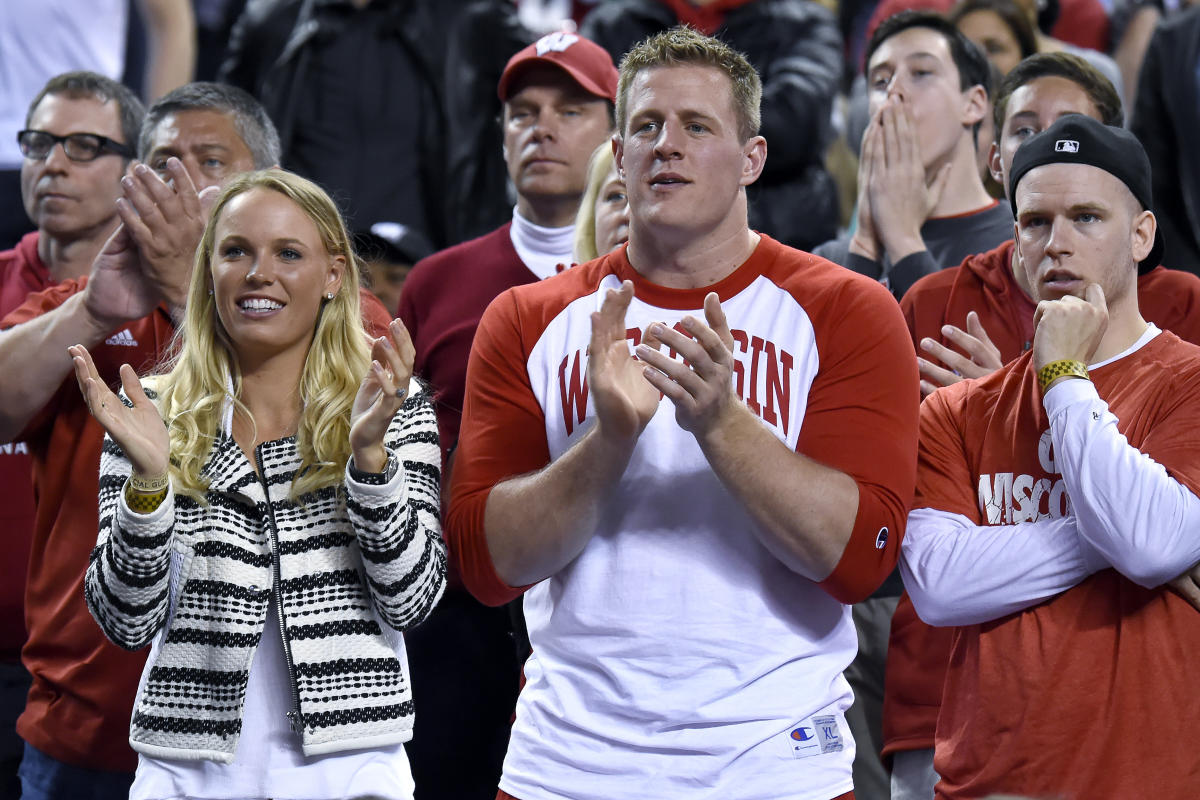 JJ Watt had to put on a very tight T-shirt after the Rockets called him out