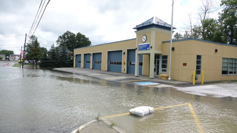 Intense rain floods basements, streets, fields in North Gower