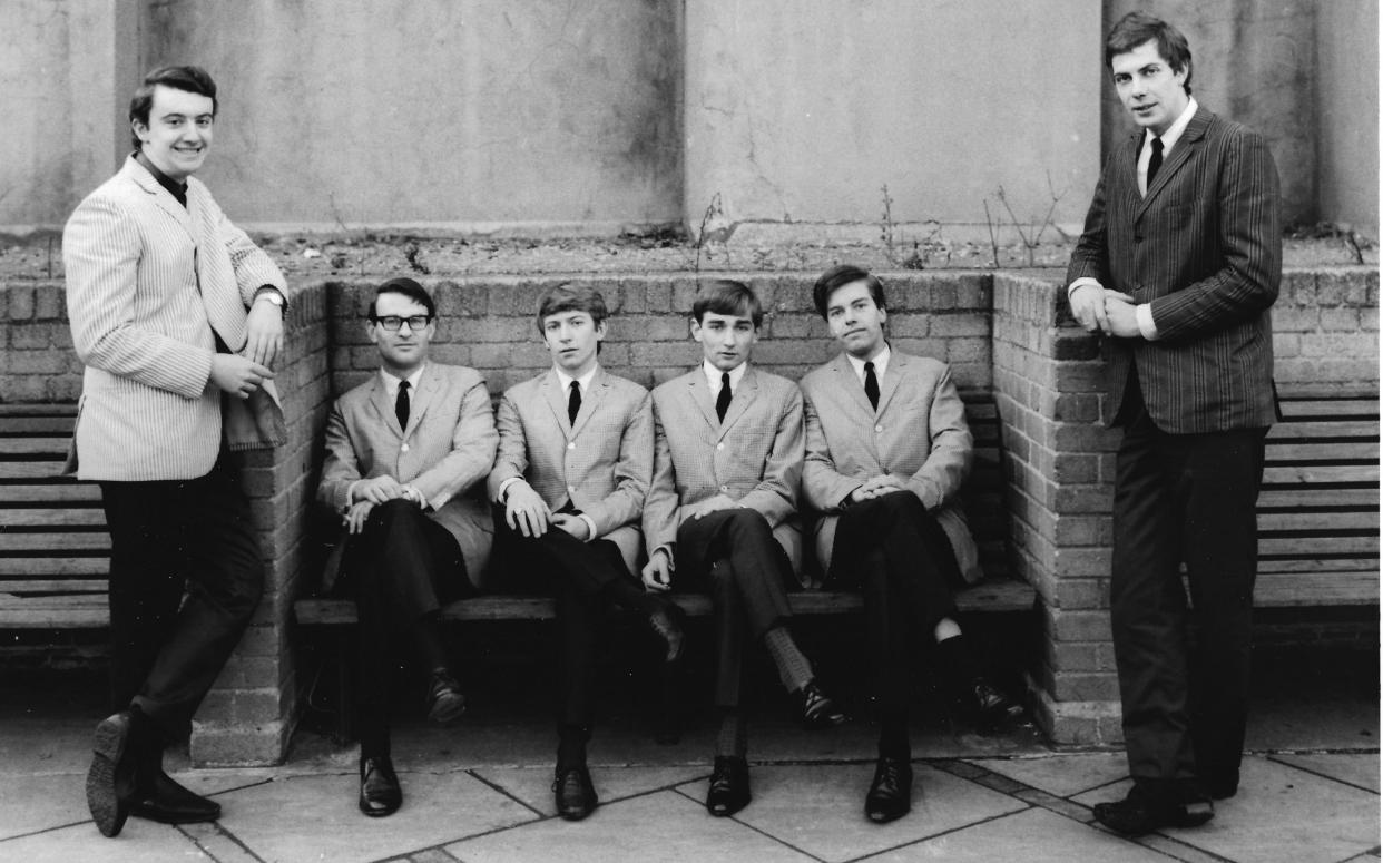 Zoot Money, left, with his Big Roll Band in 1964: guitarist Andy Summers, later of the Police, is third from left