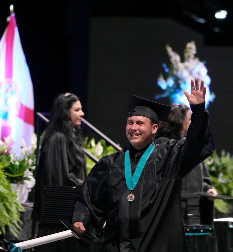 Pine Ridge High School Commencement at the Ocean Center in Daytona Beach, Wednesday, May 25, 2022