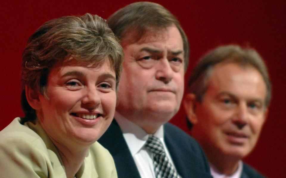 Ruth Kelly, in 2005, with John Prescott, and Sir Tony Blair - Paul Grover for The Telegraph