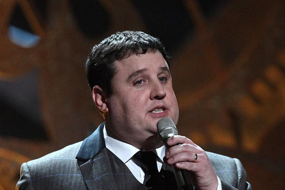 Peter Kay in action (Yui Mok/PA)