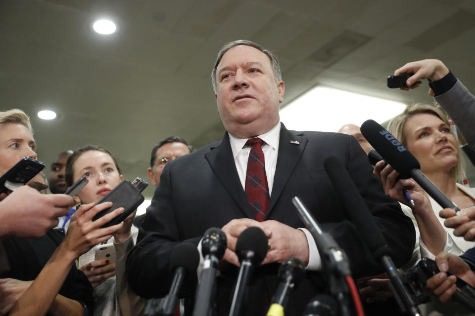 Mike Pompeo möchte die Unterstützung für Saudi-Arabien fortsetzen. (Bild: AP Photo/Pablo Martinez Monsivais)