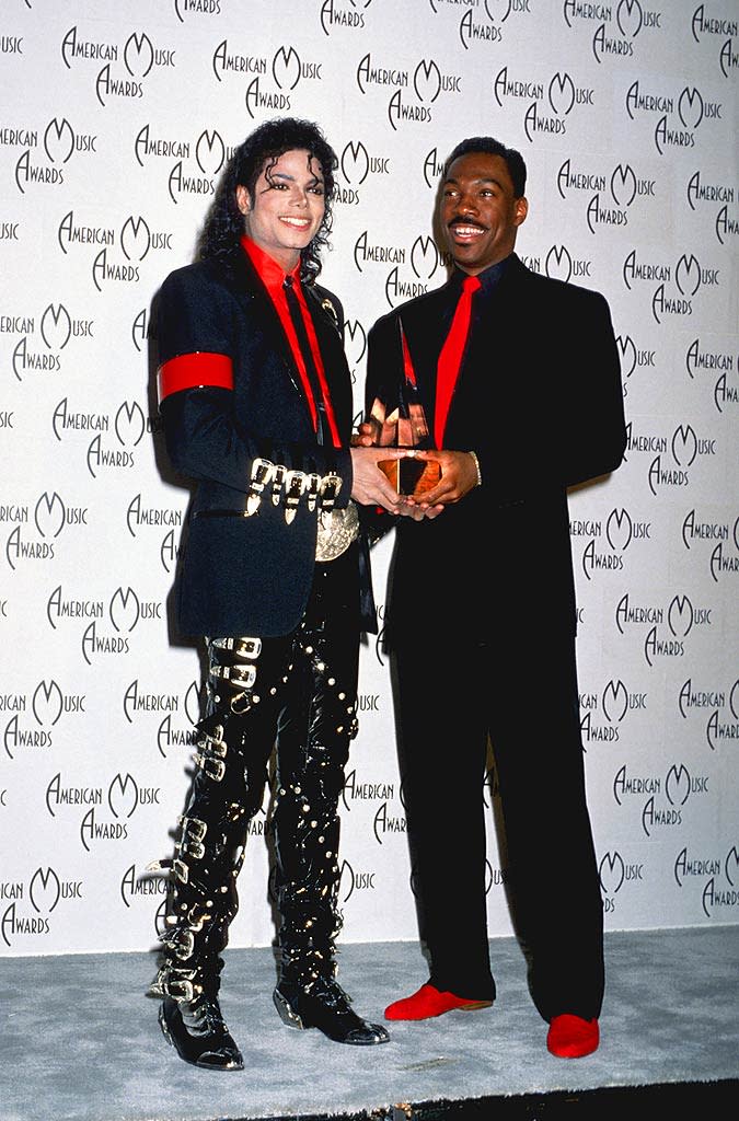 Michael Jackson and Eddie Murphy