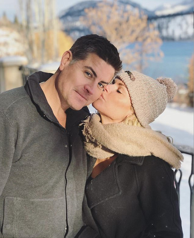 The couple are currently on holiday in Canada fuelling whispers they're having a winter wedding. Source: Instagram/SophieMonk