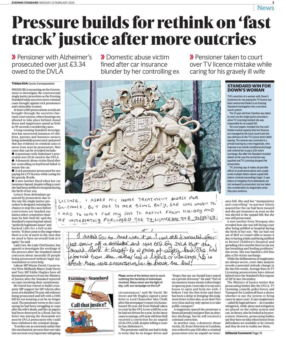 The Standard has highlighted failures in the fast-track justice system (ES)