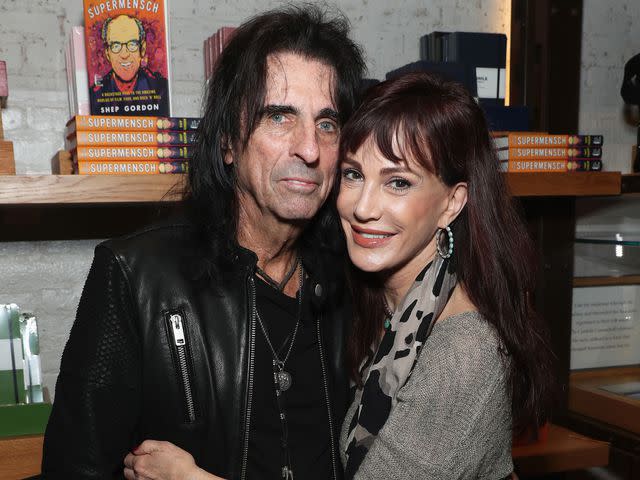 Cindy Ord/Getty Alice Cooper and his wife Sheryl Goddard