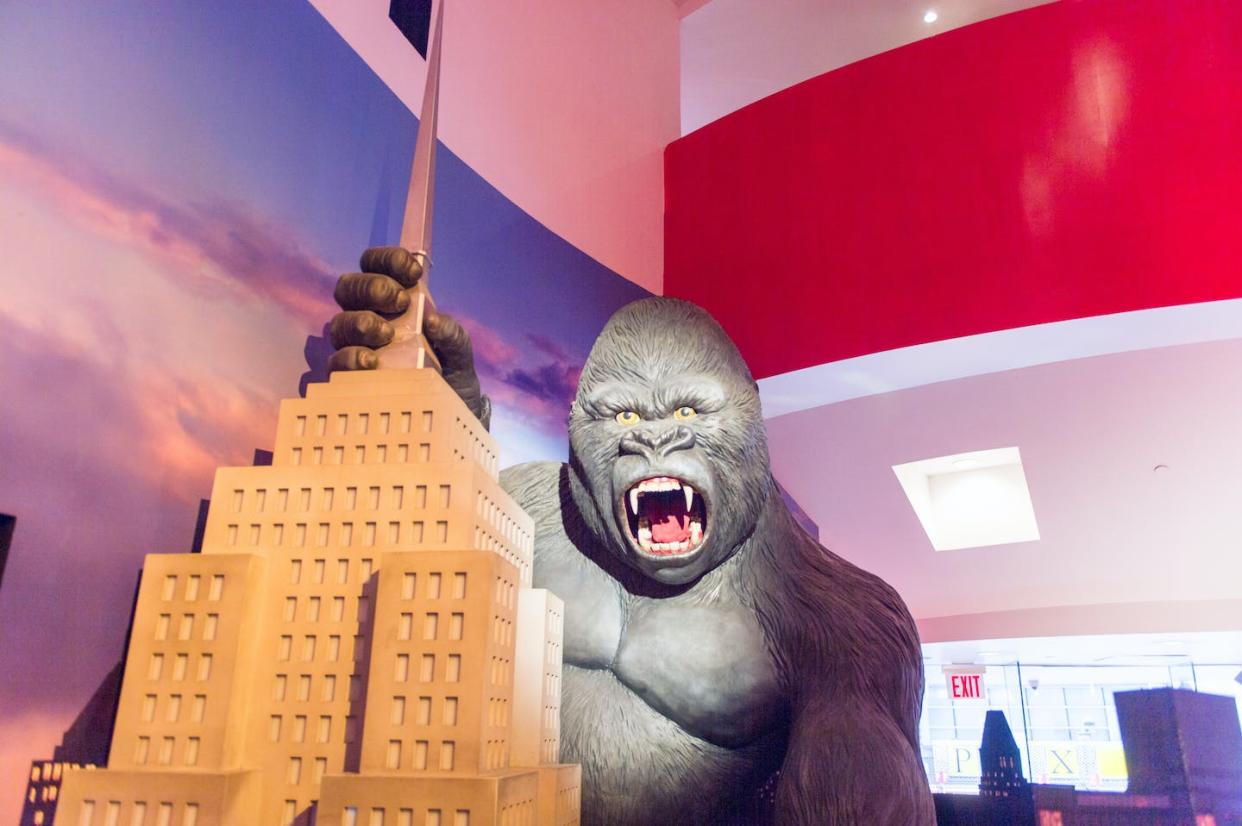 The climax of popular simianisation was the hugely successful classic of Hollywood’s horror factory, King Kong. Shutterstock