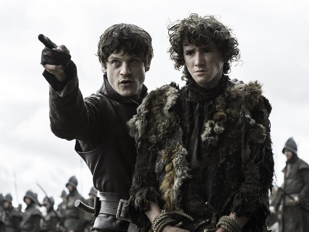 rickon and ramsay game of thrones hbo