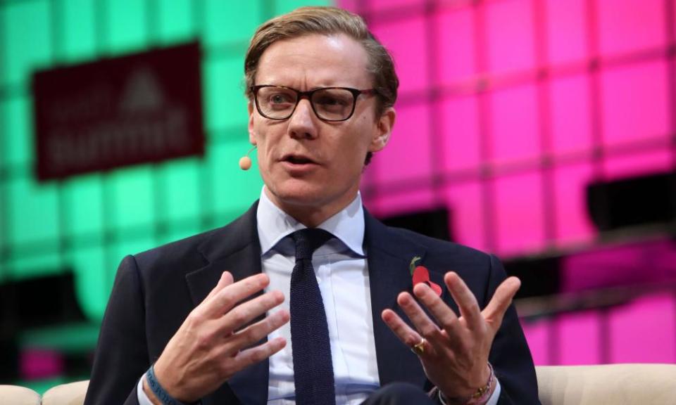 Alexander Nix.