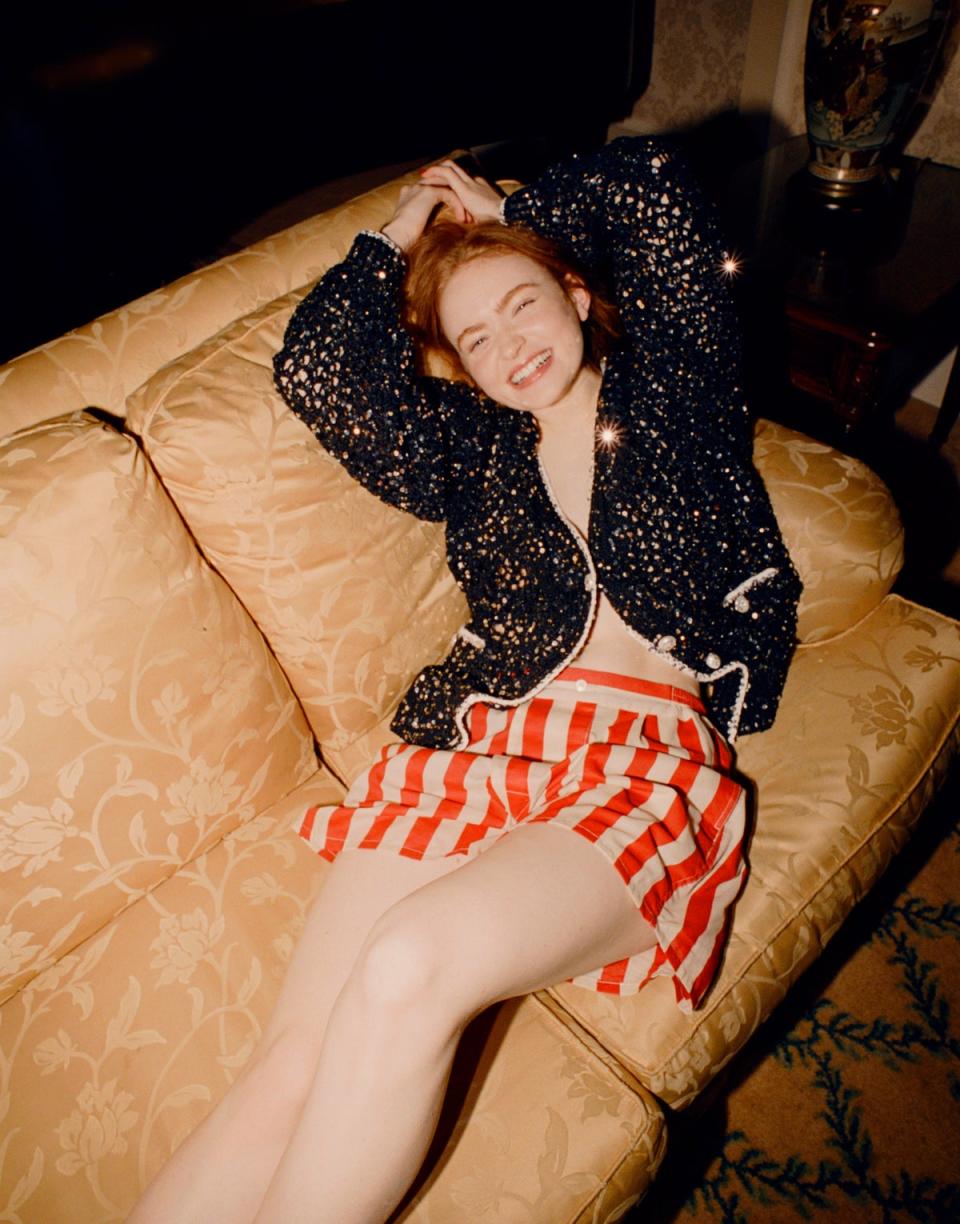 Sadie Sink by T-Bone Fletcher for ES Magazine (T-Bone Fletcher for ES Magazine)