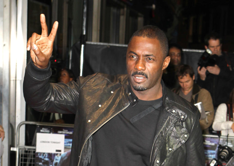 LONDON, UNITED KINGDOM - OCTOBER 10: Idris Elba attends the UK premiere of 