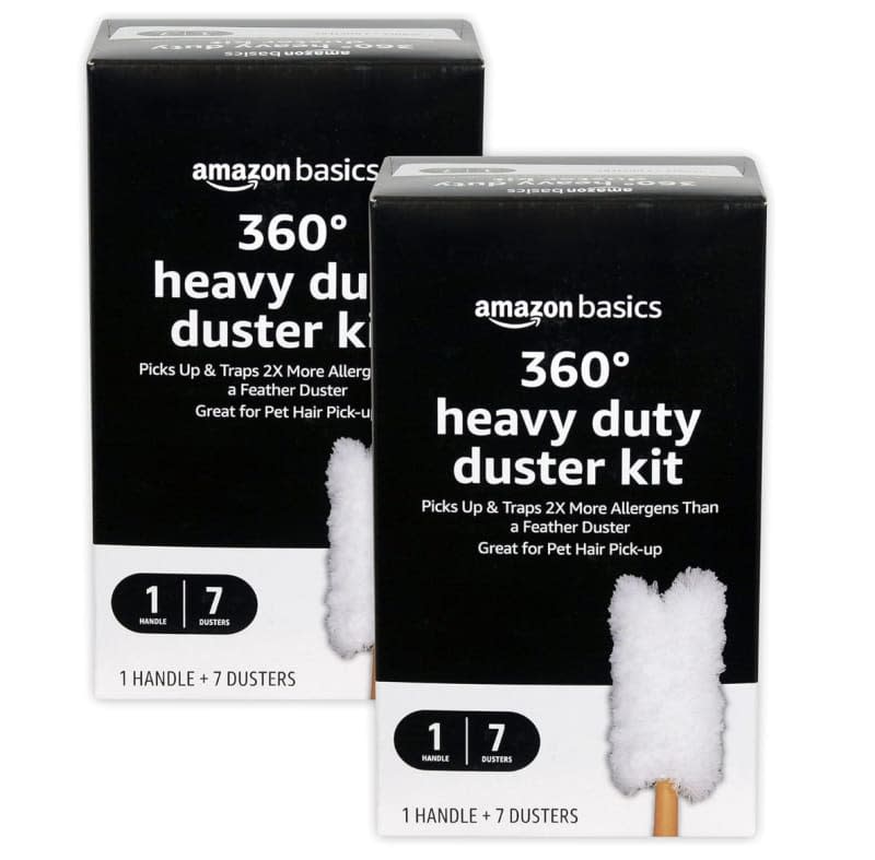 Amazon Basics 360 Heavy Duty Duster Kit, 2-Pack