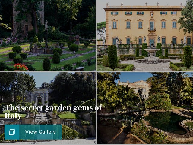 The secret garden gems of Italy