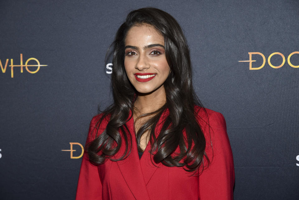 British actor Mandip Gill attends a special screening of BBC America's 