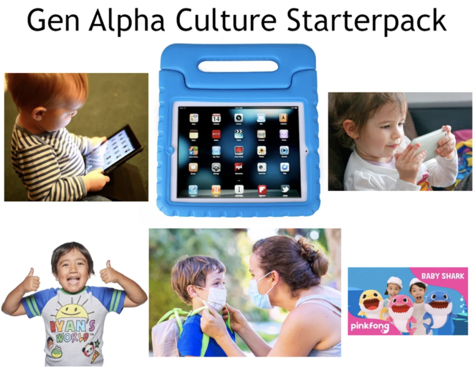 "Gen Alpha Culture Starterpack"