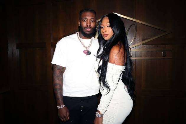 Megan-Thee-Stallion-Pardison-_Pardi_-Fontaine - Credit: Shareif Ziyadat/Getty Images for 40/40 Club