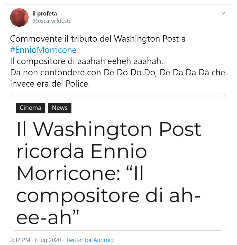 Ecco alcune delle reazioni inferocite dei fan che hanno contribuito a far cambiare il titolo del Washington Post...