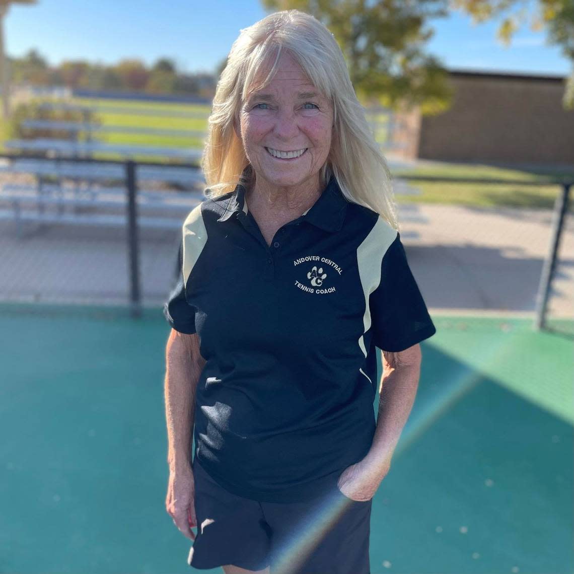 Andover Central coach Janet Glaser