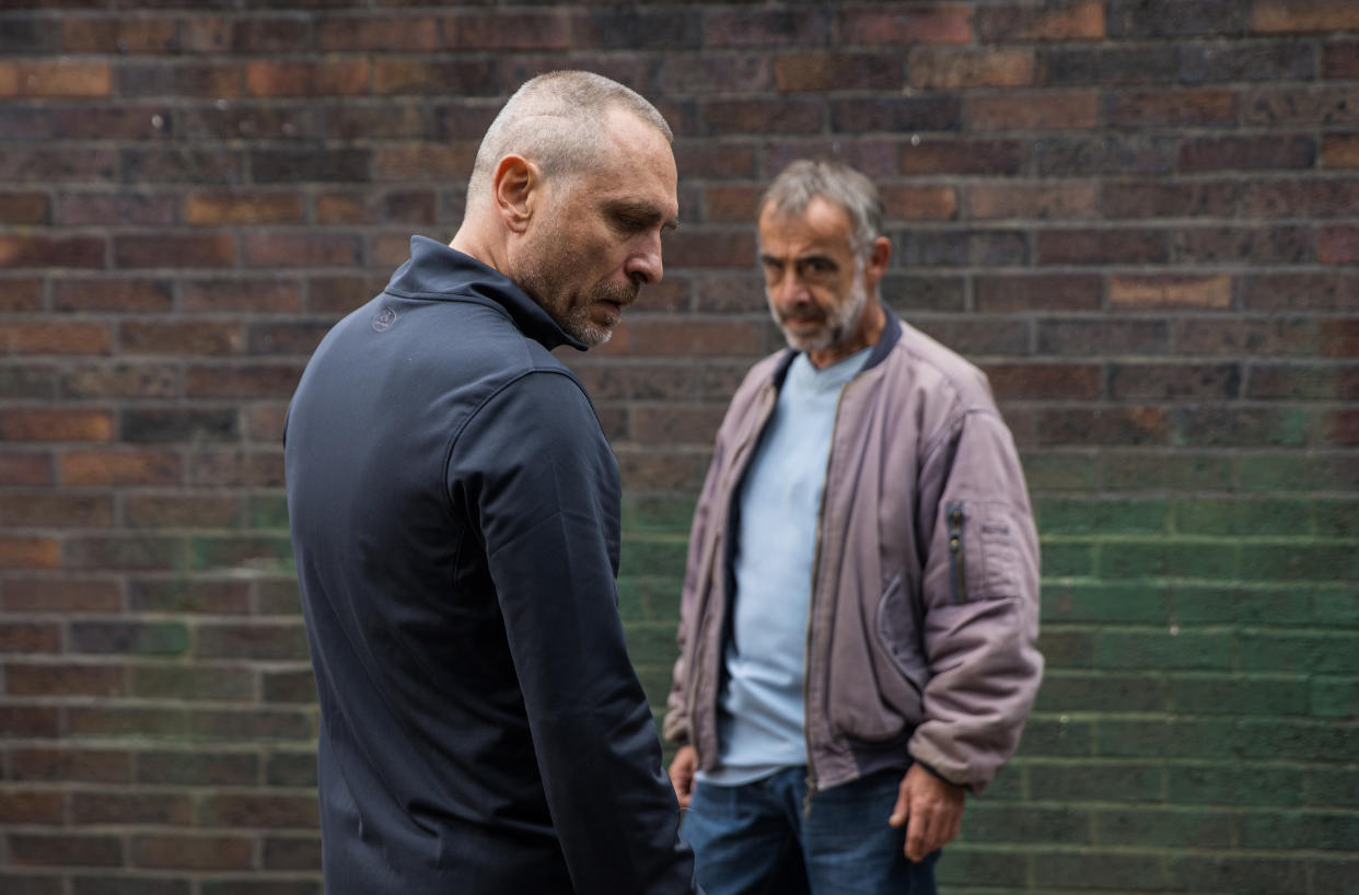 FROM ITV

STRICT EMBARGO - No Use Before Tuesday 28th September 2021

Coronation Street - Ep 10450

Friday 8th October 2021 - 1st Ep

Unable to shake his doubts, Kevin Webster [MICHAEL LE VELL] gets in his car and tracks down Tez [STEPHEN LORD] and spots him doing a drug deal. As Tez samples the goods from his drugs deal, Kevin edges nearer and snaps a photo on his phone. Kevin stands up to Tez, convinced he lied yesterday and has really seen Abi.  Kevin orders Tez to tell him all he knows or he will send the incriminating photo to his probation officer.

Picture contact David.crook@itv.com 

Photographer - Danielle Baguley

This photograph is (C) ITV Plc and can only be reproduced for editorial purposes directly in connection with the programme or event mentioned above, or ITV plc. Once made available by ITV plc Picture Desk, this photograph can be reproduced once only up until the transmission [TX] date and no reproduction fee will be charged. Any subsequent usage may incur a fee. This photograph must not be manipulated [excluding basic cropping] in a manner which alters the visual appearance of the person photographed deemed detrimental or inappropriate by ITV plc Picture Desk. This photograph must not be syndicated to any other company, publication or website, or permanently archived, without the express written permission of ITV Picture Desk. Full Terms and conditions are available on  www.itv.com/presscentre/itvpictures/termsFROM ITV

STRICT EMBARGO - No Use Before Tuesday Tuesday 28th September 2021

Coronation Street - Ep 10449

Wednesday 6th October 2021 - 2nd Ep

Daniel OsbourneÕs [ROB MALLARD] miffed when Summer Spellman [HARRIET BIBBY] reveals sheÕs now using her mentorÕs personal statement for guidance rather than his. 

Picture contact David.crook@itv.com 

Photographer - Danielle Baguley

This photograph is (C) ITV Plc and can only be reproduced for editorial purposes directly in connection with the programme or event mentioned above, or ITV plc. Once made available by ITV plc Picture Desk, this photograph can be reproduced once only up until the transmission [TX] date and no reproduction fee will be charged. Any subsequent usage may incur a fee. This photograph must not be manipulated [excluding basic cropping] in a manner which alters the visual appearance of the person photographed deemed detrimental or inappropriate by ITV plc Picture Desk. This photograph must not be syndicated to any other company, publication or website, or permanently archived, without the express written permission of ITV Picture Desk. Full Terms and conditions are available on  www.itv.com/presscentre/itvpictures/terms