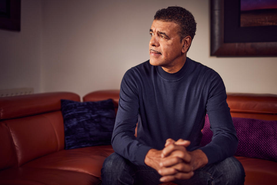 Chris Kamara explores his apraxia of speech diagnosis. (ITV)