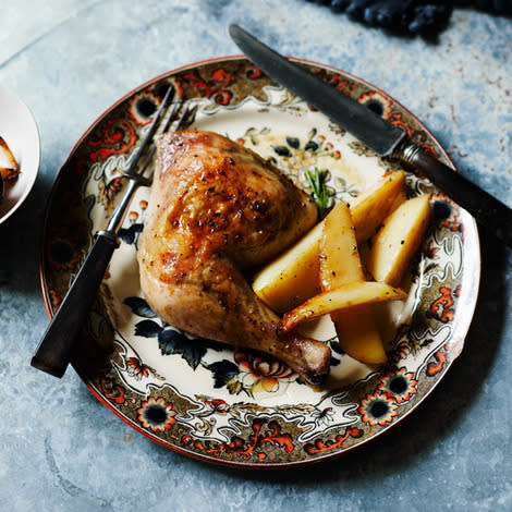 Roast Chicken with Rosemary and Lemon