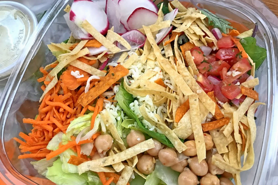 <b>Photo: mary m./<a href="https://yelp.com/biz_photos/salad-and-go-mesa-3?utm_campaign=a7e223fb-f14e-41d8-8f6d-0bbcde46ee27%2Cd02584b0-d454-45ab-886c-3afd96635a97&utm_medium=81024472-a80c-4266-a0e5-a3bf8775daa7" rel="nofollow noopener" target="_blank" data-ylk="slk:Yelp;elm:context_link;itc:0;sec:content-canvas" class="link ">Yelp</a></b>