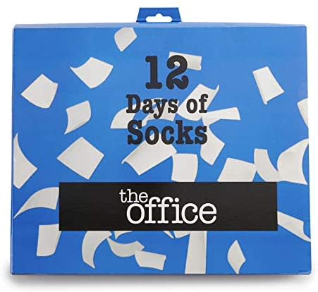 The Office 12 Days of Socks Advent Calendar (Photo via Amazon)