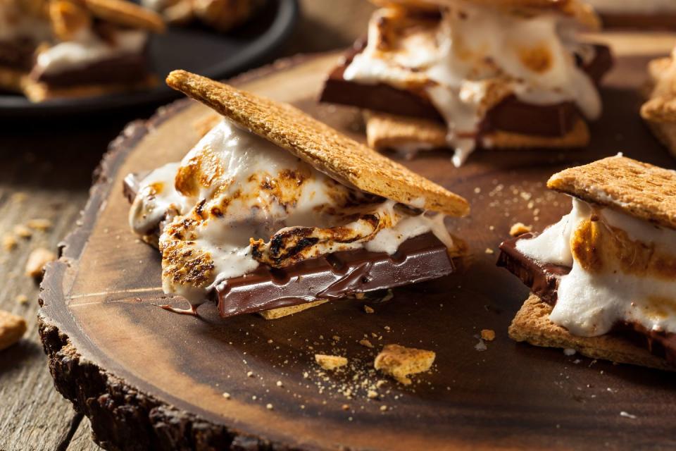 20) Make s’mores!