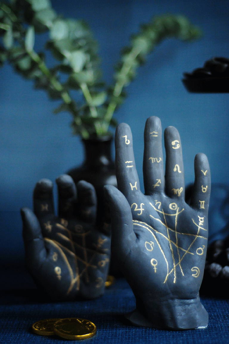 25) Palmistry Plaster Palms