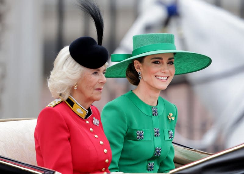 Kate Middleton y la reina Camilla