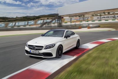 The new Mercedes C-Class Coupe is a ridiculously powerful German muscle car