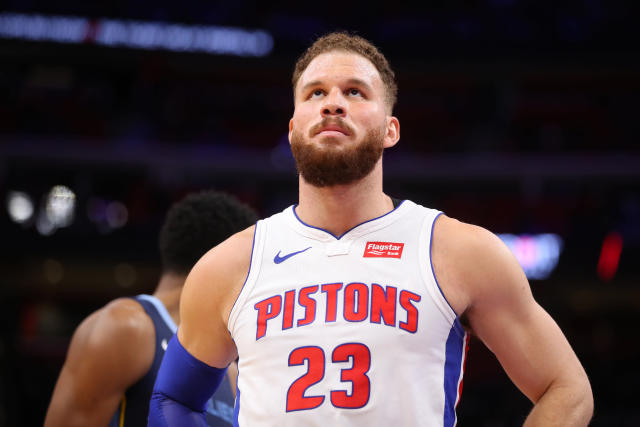 Pistons' Blake Griffin during his time in Detroit