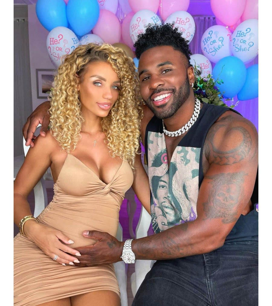 Jason Derulo Girlfriend Jena Frumes Defends Not Showing Son Face 2