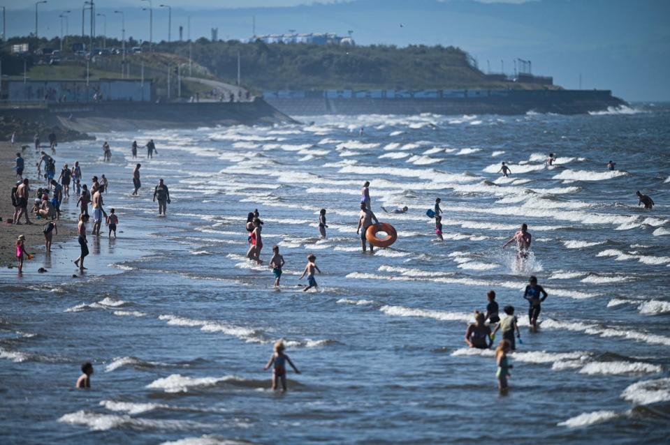 Portobello beach in Edinburgh, Scotland. (Getty Images)