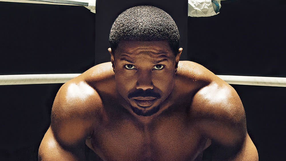 Michael B. Jordan in 'Creed III' key art