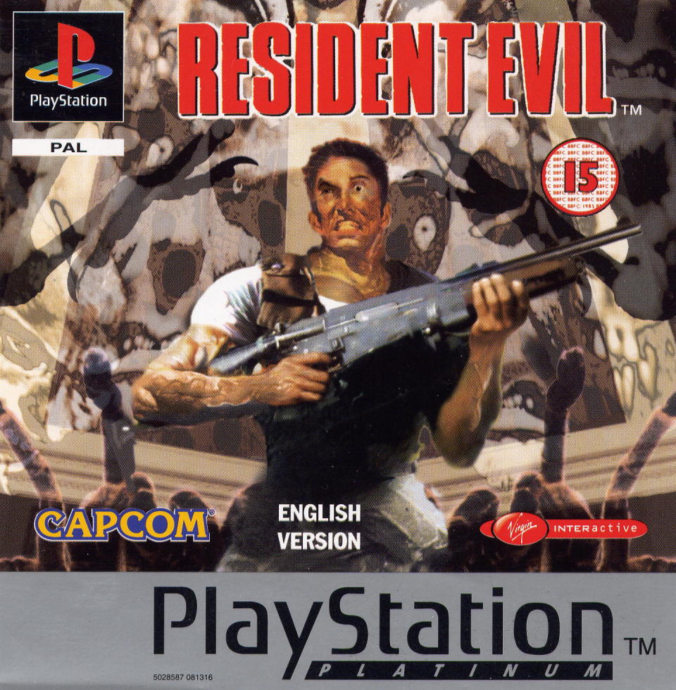 Box art for the original Resident Evil (Platinum Edition) for the PlayStation. (Capcom)