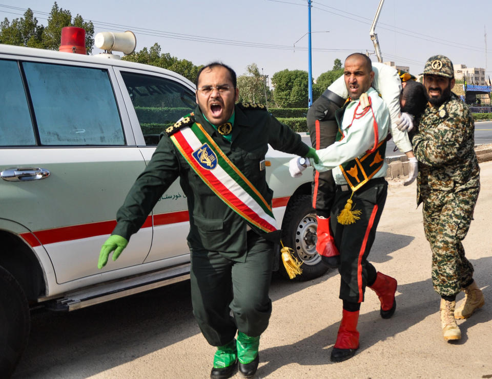 Gunmen attack military parade in Ahvaz, Iran