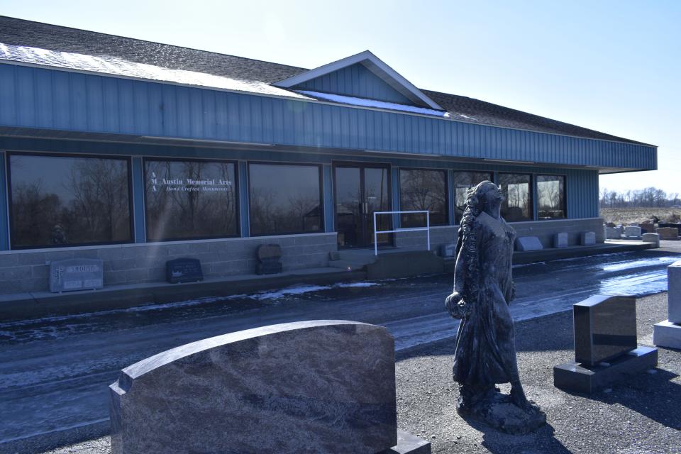 Numerous small claims cases have been filed against Austin Memorial Arts in Bloomfield by people who say they paid for gravestones that were never placed.